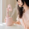 Usb mini humidifier fan