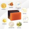 Organic Turmeric Soap Bar For Face, Kojic Acid Soap For Hyperpigmentation, Premium Japanese Formulated Kojic Soap Enriched With Vitamin C, Retinol, Collagen